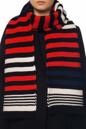 Woven scarf with a striped pattern, zdjęcie 2 Woven scarf with a striped pattern od Sonia Rykiel